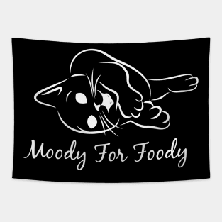 Moody for foody Tapestry