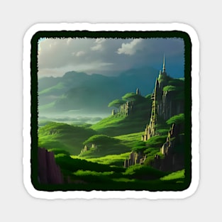 Eldritch Dreamscapes (22) - Fantasy Landscapes Magnet