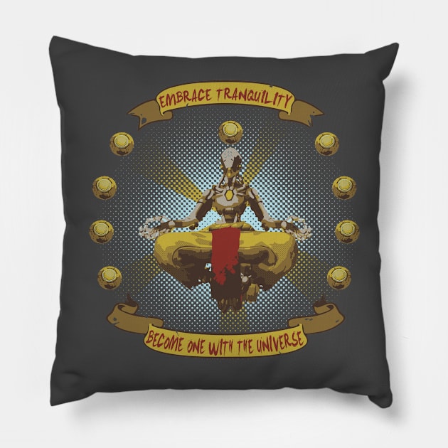 Embrace tranquility Pillow by kisasunrise