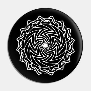 Celtic Tribal Mandala Pin