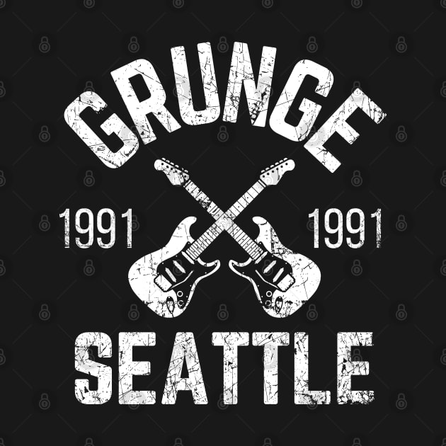 90's Grunge Seattle by Indieteesandmerch