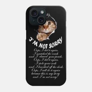 Naughty Cat Phone Case