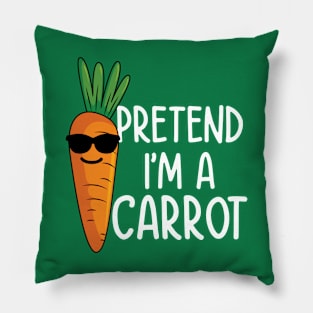 Pretend I'm a Carrot Pillow