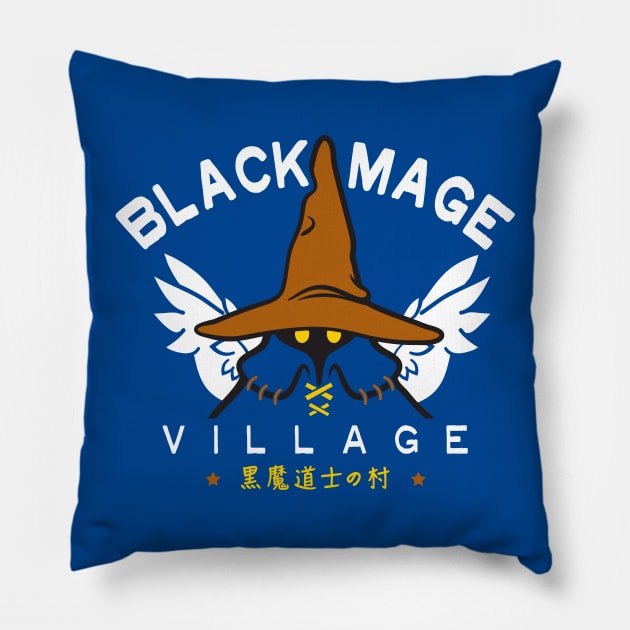 Mage Village Pillow by machmigo