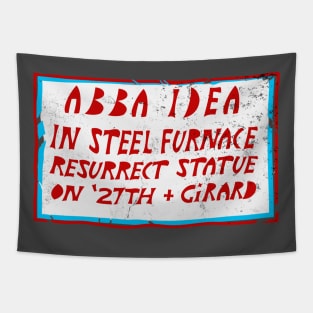 Steel Furnace Toynbee Tile Tapestry