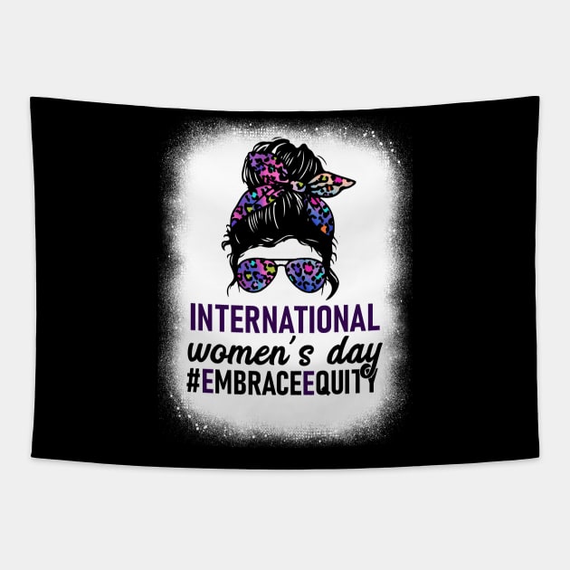 2023 International Women's Day Embrace Equity Women Matching Tapestry by vintage-corner