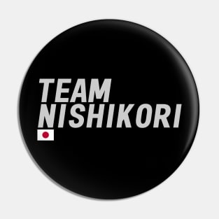 Team Kei Nishikori Pin