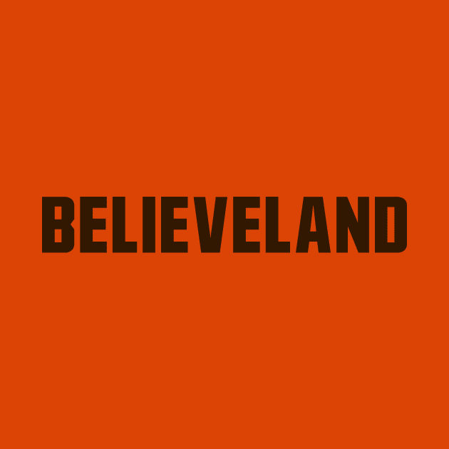 Believeland by StadiumSquad