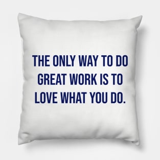 "The only way to prove that you're a good sport is to lose." - Ernie Banks Pillow