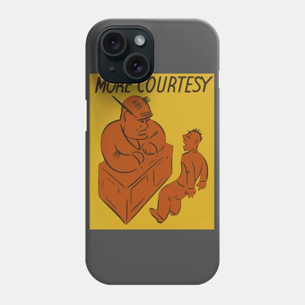 Vintage Behavioral Propaganda Poster Phone Case by JSnipe