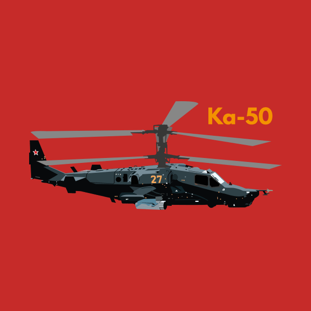 Ka-50 Black Shark Russian Helicopter by NorseTech