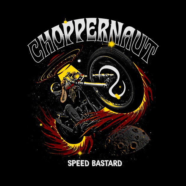 chopper motorcycle - choppernout by loko.graphic