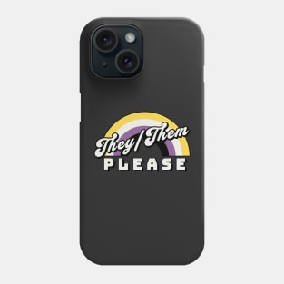 They/Them Please Phone Case