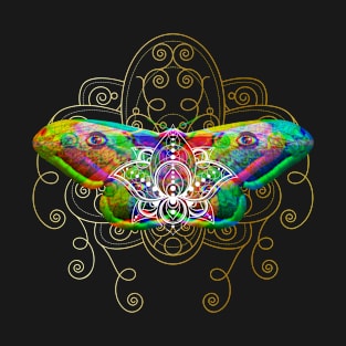 Psychodelic moth T-Shirt