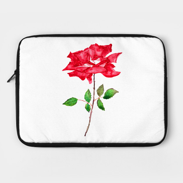 Aesthetic Red Rose Flower Designs Aesthetic Rose Flower Designs Laptop Case Teepublic