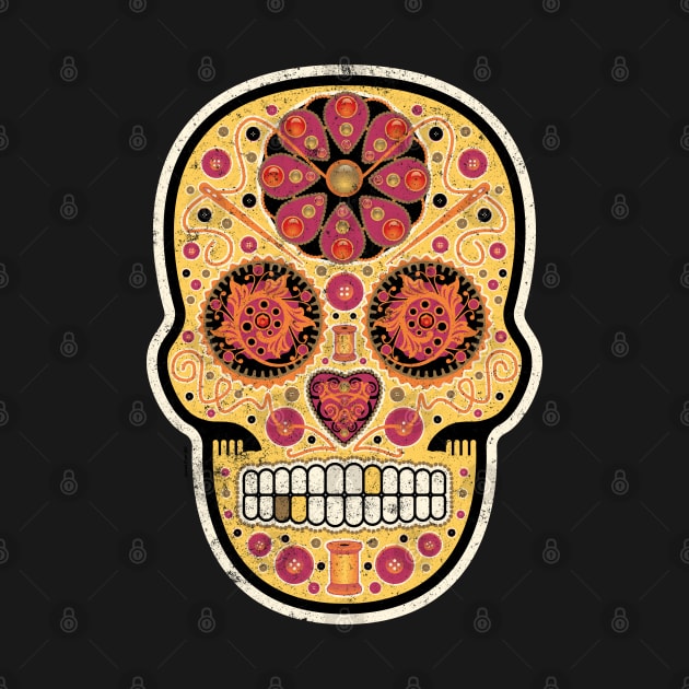 Sew-Sew Sugar Skull- Plombir the Depths by DanielLiamGill