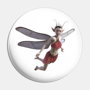 Beautiful  flying fairy Elf Pin