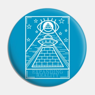 All seeing Alien Pin