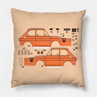 POLSKI 126P - toy car Pillow