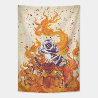 Firediver Tapestry