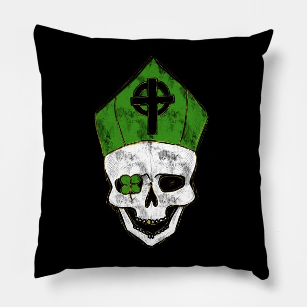 St. Patrick Pillow by braincase