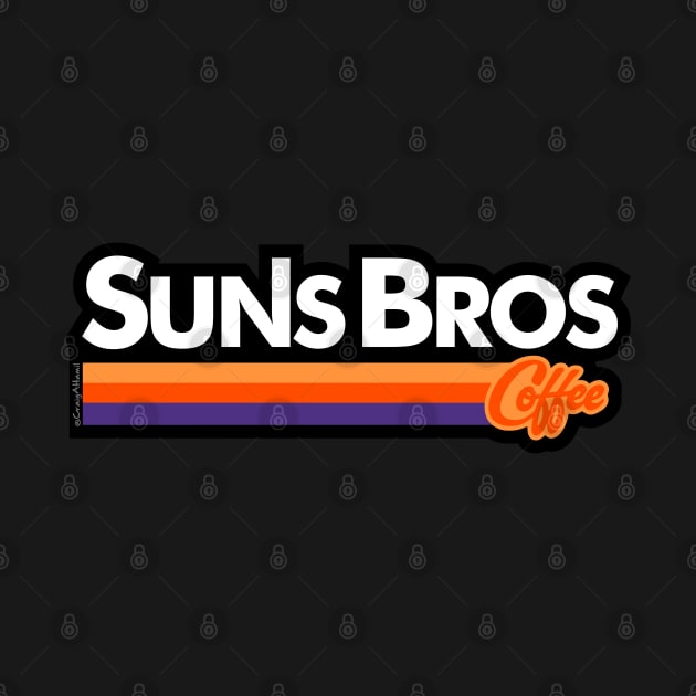 Phoenix Suns Dutch Bros Coffee - Dark by CraigAhamil