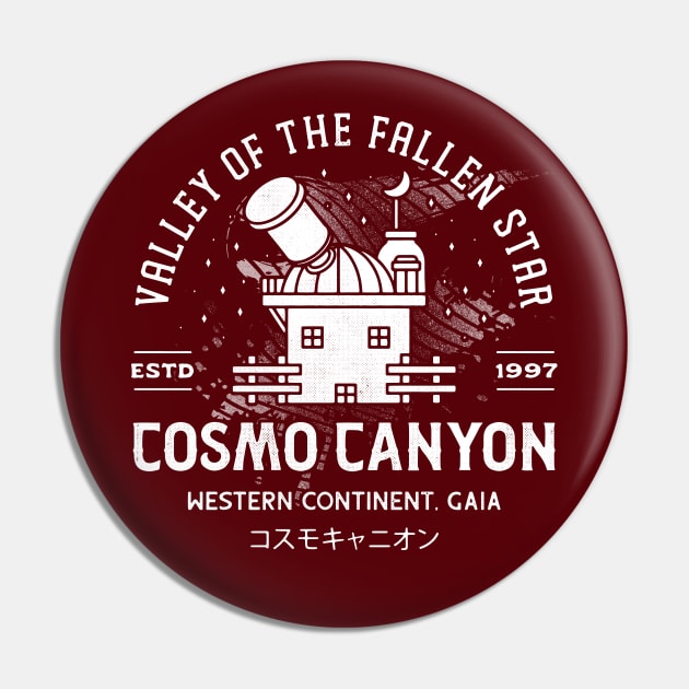 Cosmo Canyon Crest Pin by Lagelantee