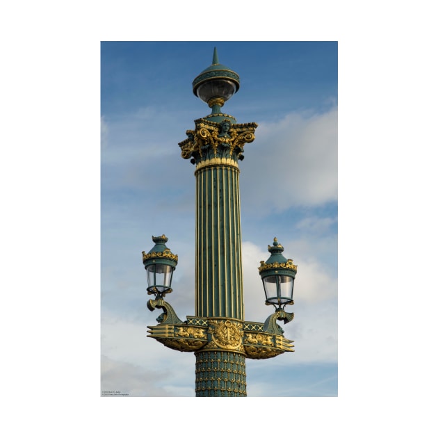 Lamp Post At Place De La Concorde - 1 © by PrinceJohn