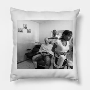 Cuban Barber Pillow