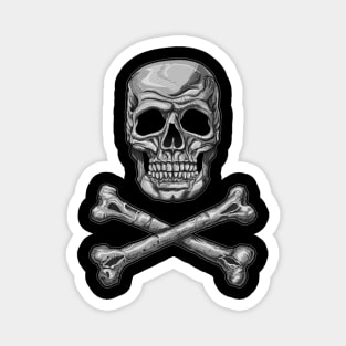 Skull and Crossbones Magnet