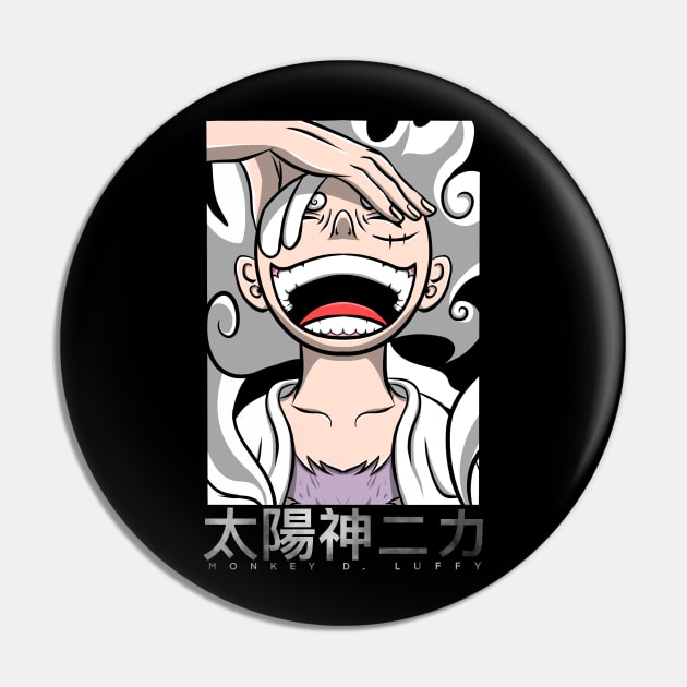 One Piece Luffy Gear 5 Sticker Sticker – Anime Town Creations