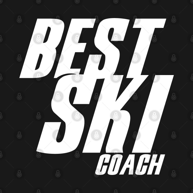 Skier Coach Teacher Skiing Ski Instructor Course by dr3shirts