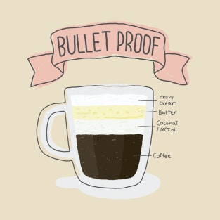 How to Make Bulletproof Coffee Keto Diet T-Shirt