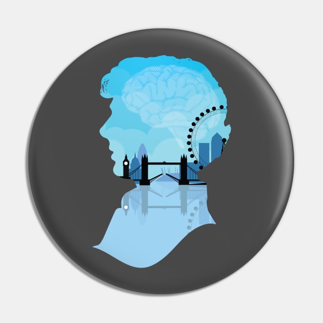 Sherlock's London Pin by aviaa