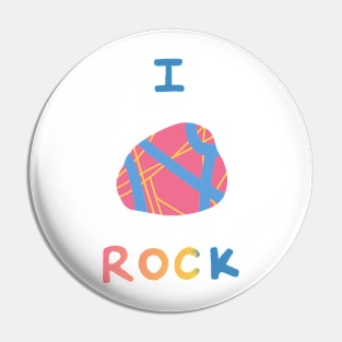 Pride rocks - pansexual Pin