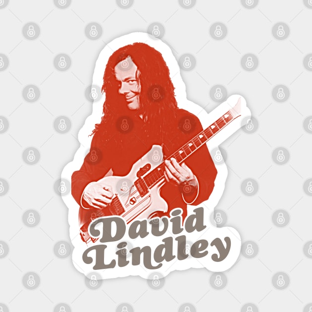 David Lindley // Rock Guitarist FanArt Magnet by darklordpug