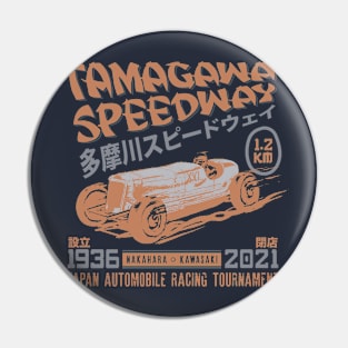 Tamagawa Speedway Pin