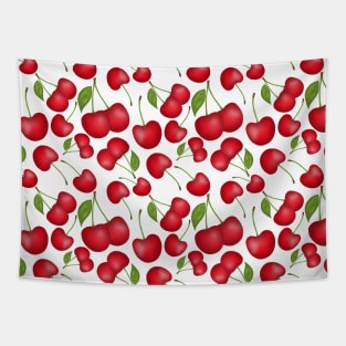 Cherries pattern Tapestry