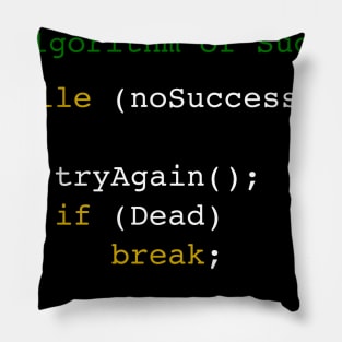 Algorithm of Success Pillow