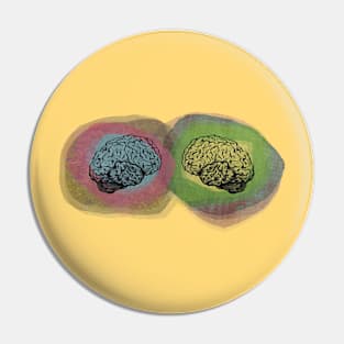 Brain vs Brain Pin