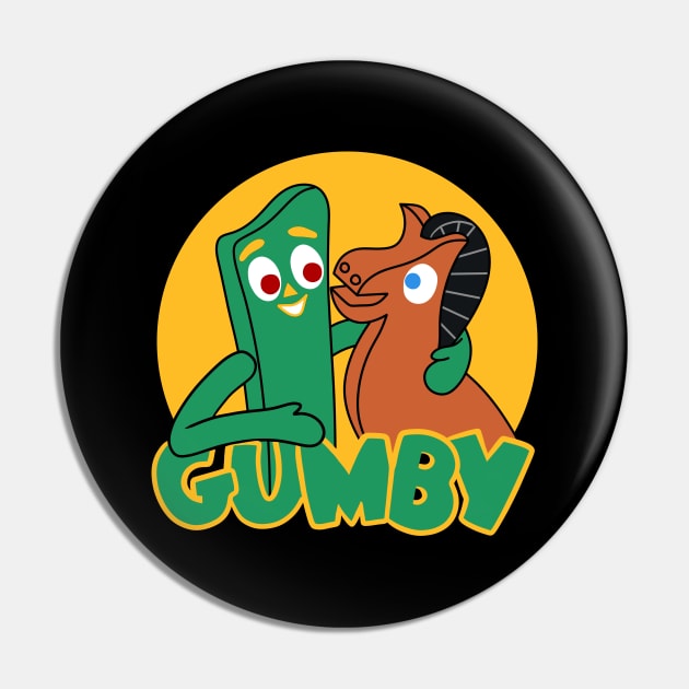 Gumby and Pokey Pin by OniSide