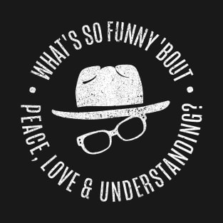 Peace Love and Understanding - Elvis Costello T-Shirt