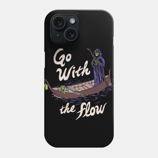 Go With The Flow Phone Case by Hillary White Rabbit