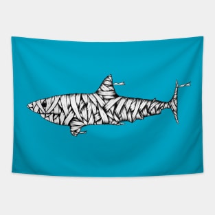 Shark Mummy Tapestry