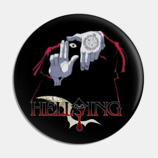 Hellsing Reborn Integra's Relentless Resolve Pin