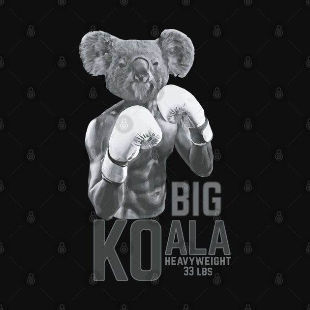Big Koala Boxer by wamtees