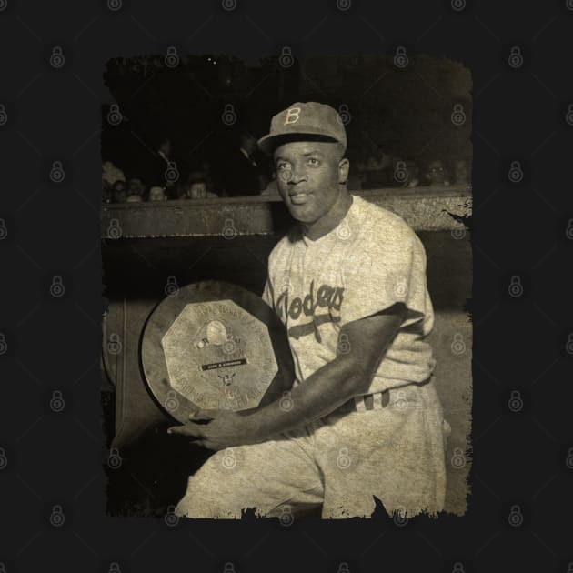 Jackie Robinson - Becomes The First African American To Win The Most Valuable Player Award, 1949 by PESTA PORA