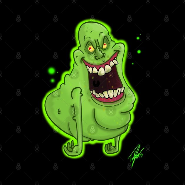 Slimer (Small) by Tuckerjoneson13