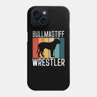 Funny Bullmastiff Gift Bullmastiff Wrestler Cool Dog Tee Phone Case