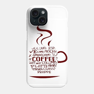 coffee Lover Design Phone Case